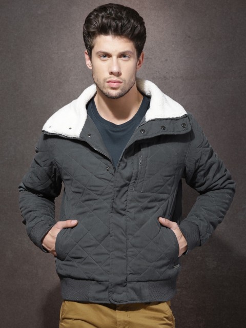 

RDSTR Grey Quilted Jacket