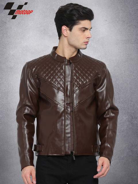 

RDSTR Brown MotoGP Biker Jacket