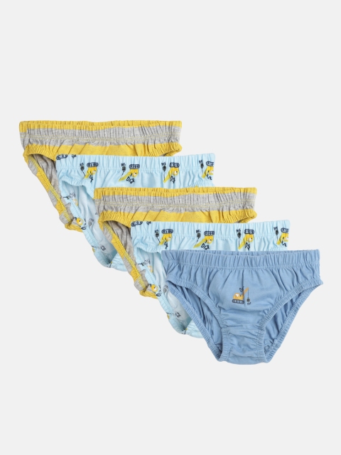 

mothercare Boys Pack of 5 Basic Briefs 410258341009, Blue