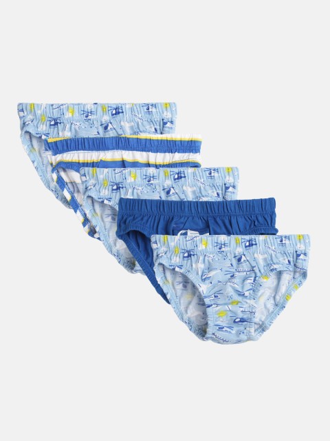 

mothercare Boys Pack of 5 Basic Briefs 410258342009, Blue