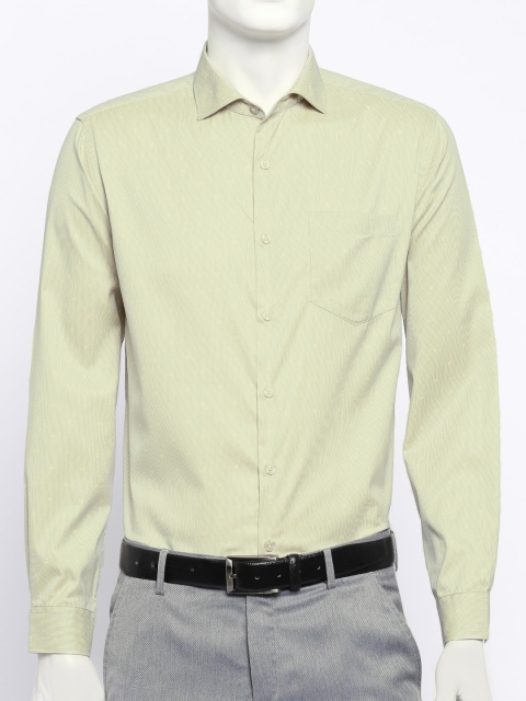 

Mark Taylor Yellow Slim Fit Formal Shirt