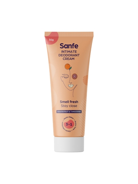 

Sanfe Intimate Deodorant Cream 30 g, Off white