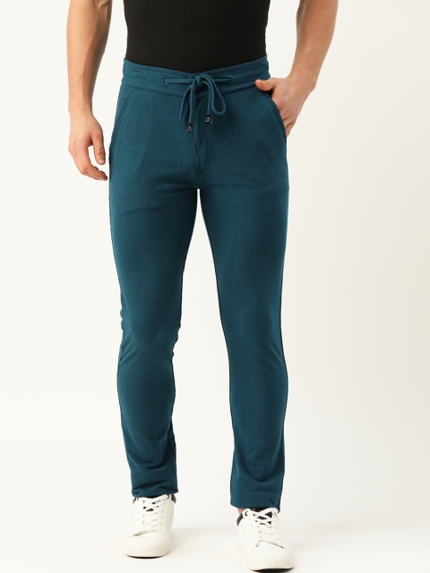 

Sweet Dreams Men Teal Blue Solid Track Pants