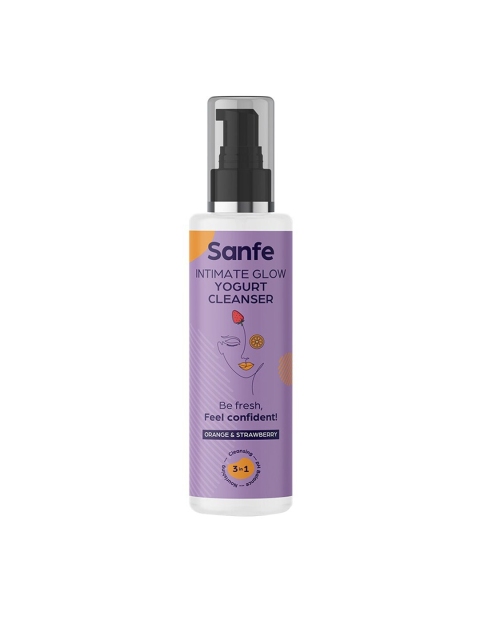 

Sanfe Intimate Glow Yogurt Cleanser - 100 ml, Off white