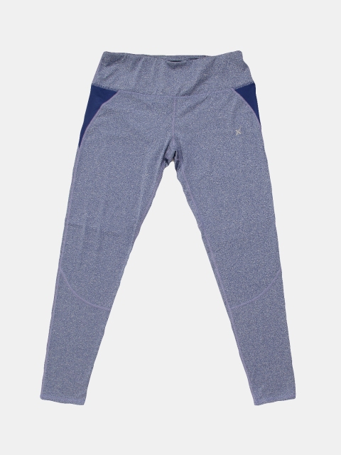

HRX by Hrithik Roshan Women Blue Active Training Tights