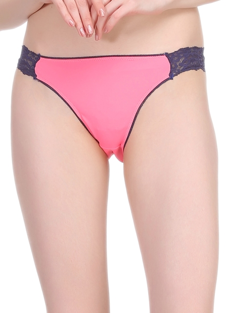 

Clovia Women Pink Bikini Briefs PN0564P22