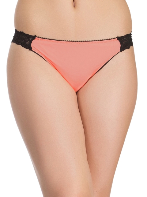 

Clovia Women Coral Orange Bikini Briefs PN0564P16