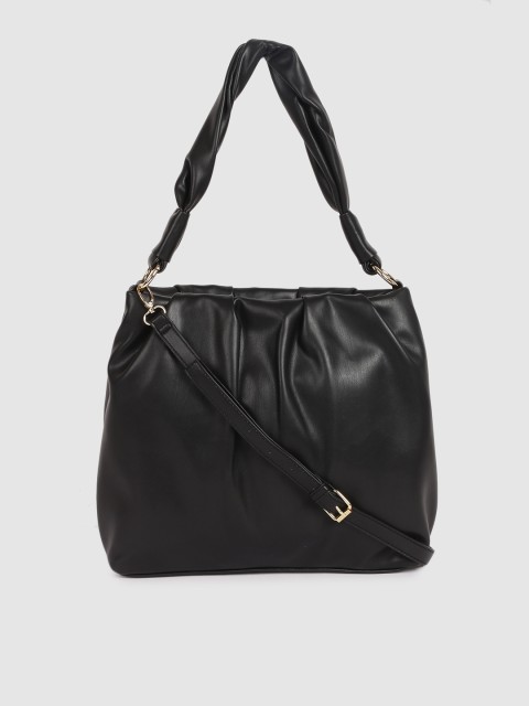 

Accessorize Black Ruched Shoulder Bag