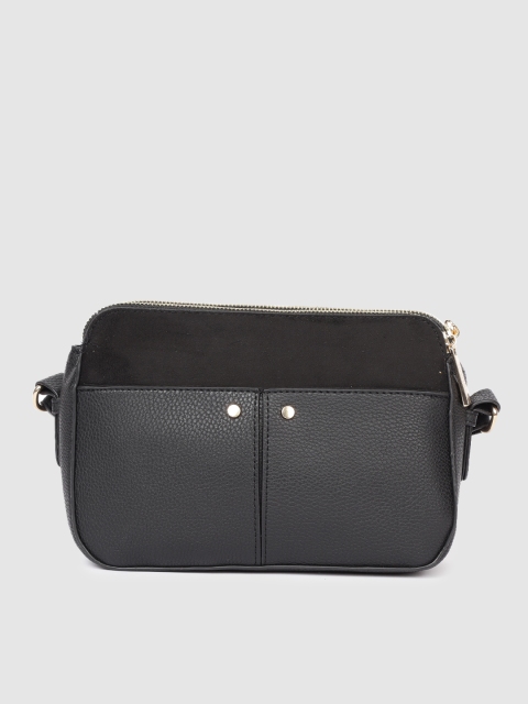 

Accessorize Black Solid Sling Bag