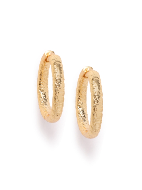 

Forever New 9K Gold-Plated Hypoallergenic Oval Hoop Earrings