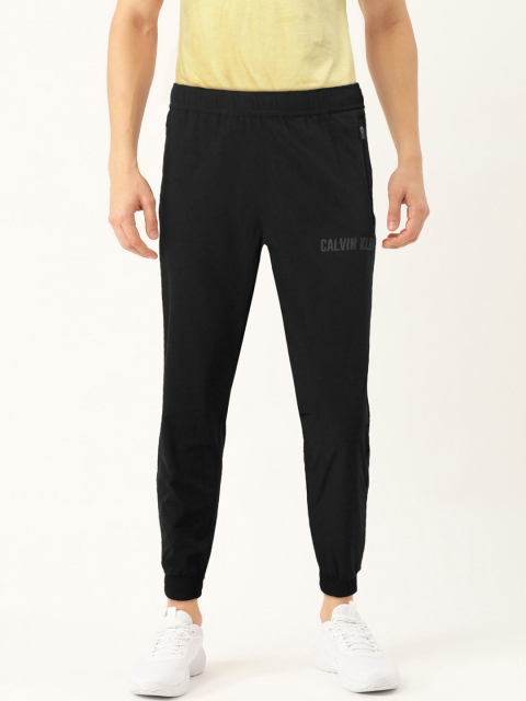 

Calvin Klein Jeans Men Black Regular Fit Solid Joggers