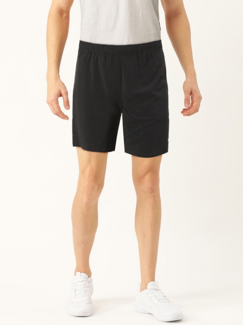 

Calvin Klein Jeans Men Black Solid Slim Fit Regular Shorts