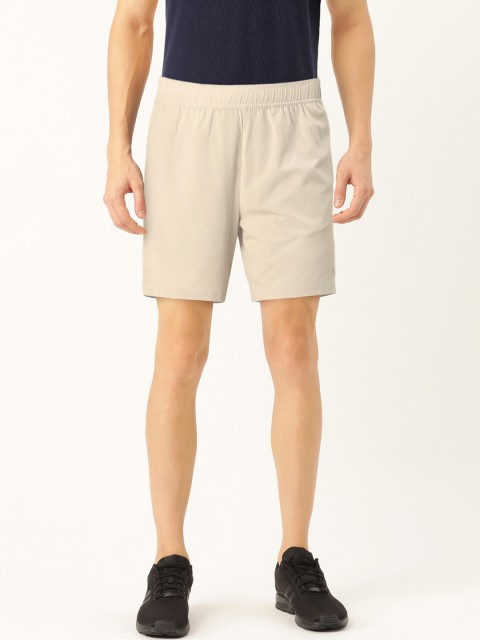 

Calvin Klein Jeans Men Off-White Solid Regular Fit Training Shorts