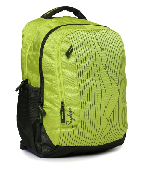 

Skybags Unisex Green Printed Footloose Helix 01 Backpack