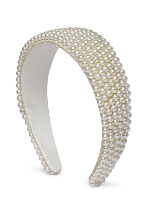 

Accessorize Off-White Beaded Hairband
