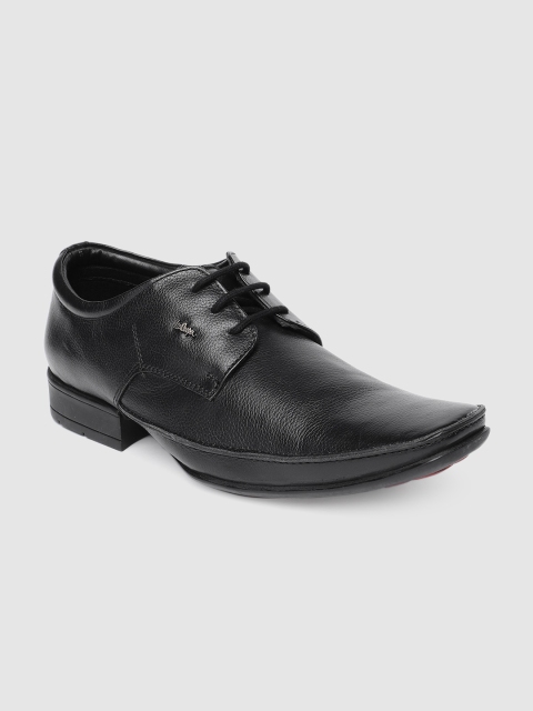 

Lee Cooper Men Black Leather Formal Derbys