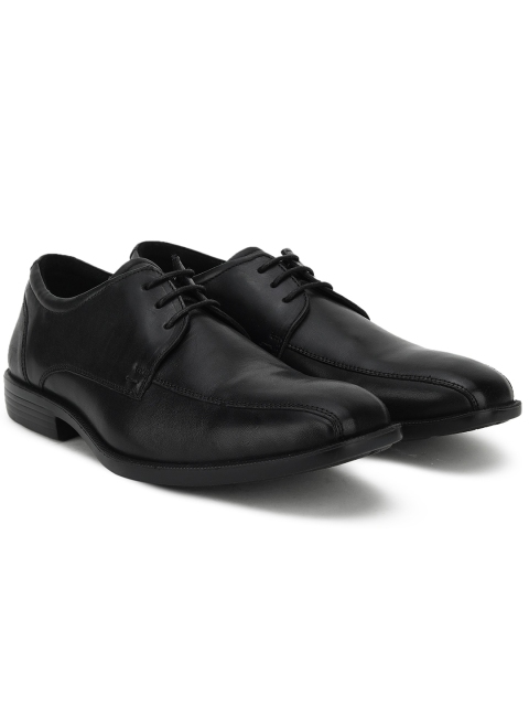 

Lee Cooper Men Black Leather Formal Derbys