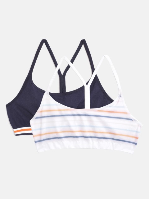 

Marks & Spencer Pack of 2 Bralette Tops, Blue