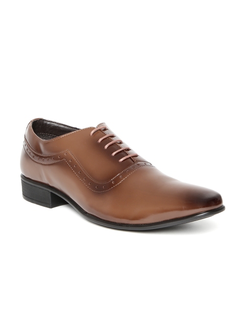 

Franco Leone Men Brown Glossy Formal Shoes