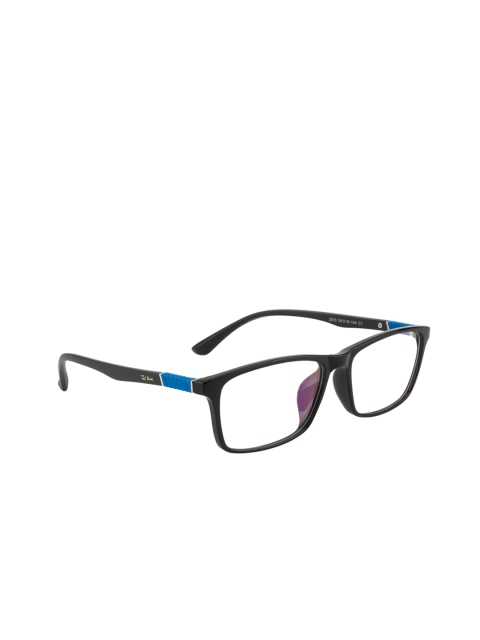 

Ted Smith Unisex Black & Blue Solid Full Rim Wayfarer Frames TSK-2010_C1