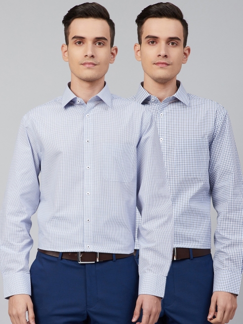 

Marks & Spencer Men Pack of 2 Regular Fit Formal Shirts, White