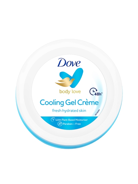 

Dove 48 Hrs Long Lasting Hydration Cooling Gel Creme - 145 g, Blue