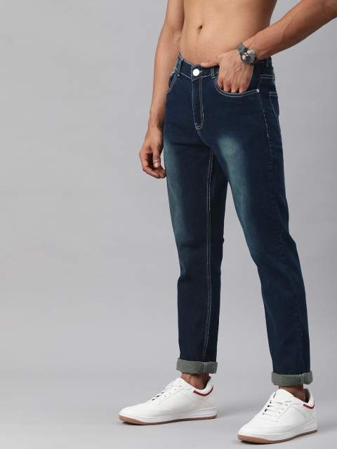

Harvard Men Blue Slim Fit Light Fade Jeans