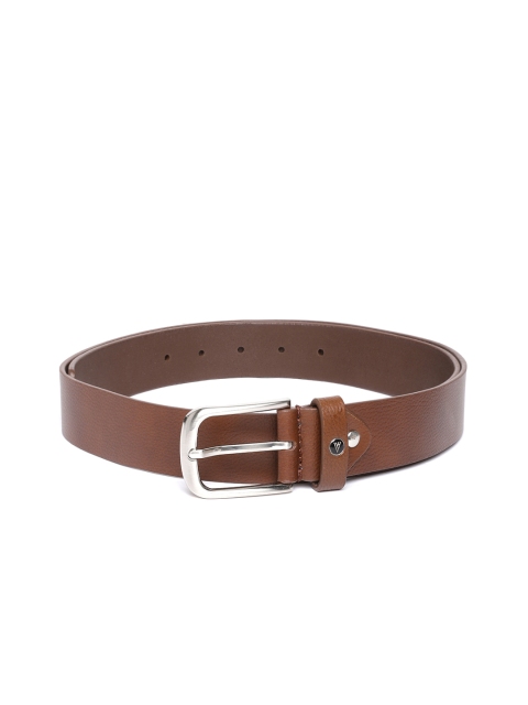 

Van Heusen Men Coffee Brown Solid Formal Leather Belt