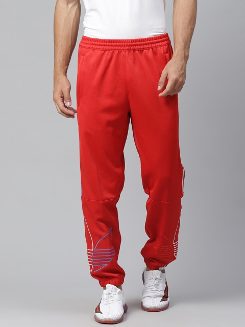 

ADIDAS Originals Men Red Corp. Wool Cap Brand Logo Embroidered Joggers
