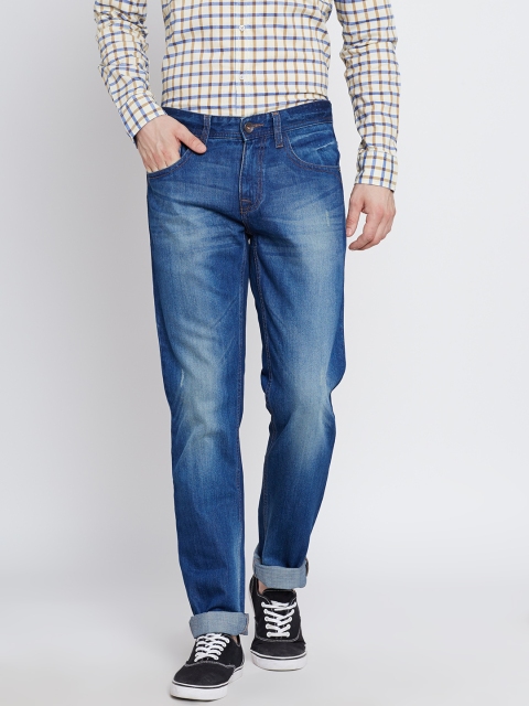 

United Colors of Benetton Blue Washed Slim Jeans