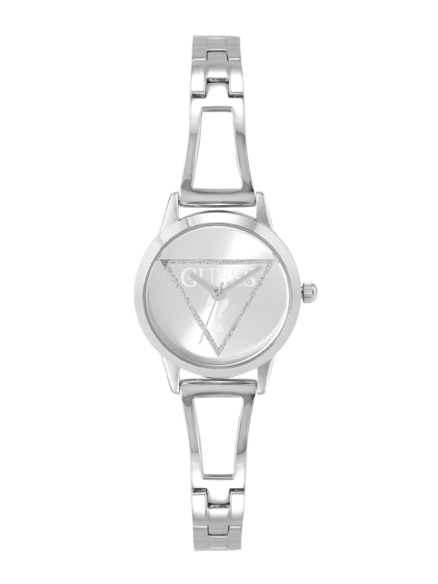 

GUESS Women Silver-Toned Analogue Watch GW0002L1
