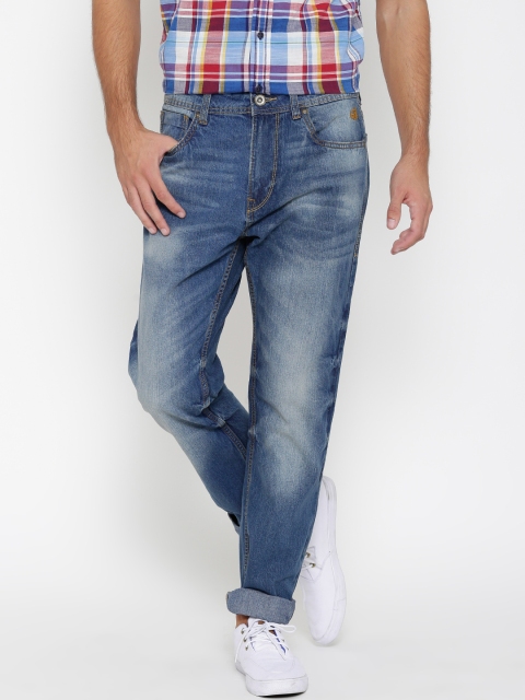 

Flying Machine Blue Django Straight Fit Jeans