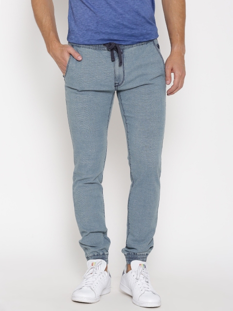 

Flying Machine Blue Michael Fit Jogger Stretchable Jeans