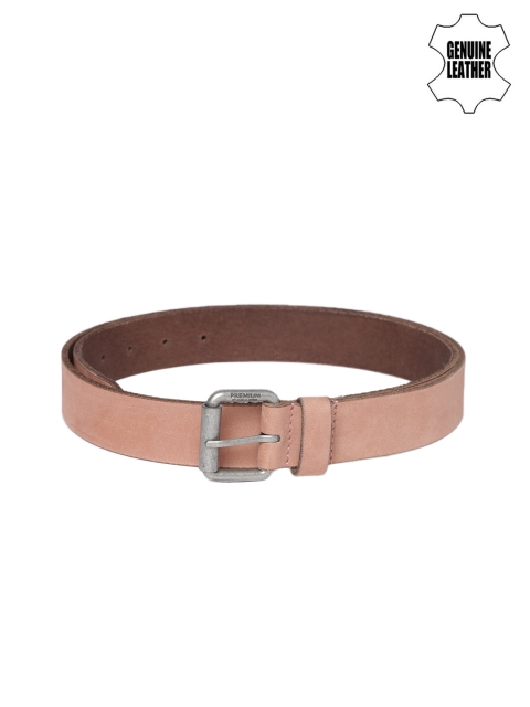 

Jack & Jones Men Brown Genuine Leather Belt