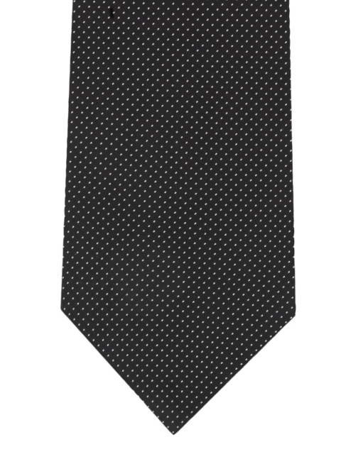 

Alvaro Castagnino Black Dotted Tie