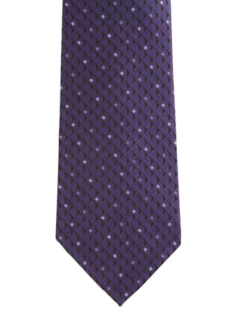 

Alvaro Castagnino Purple Patterned Tie