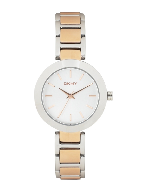 

DKNY Women Silver-Toned Dial Watch NY2402