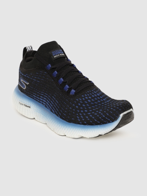 

Skechers Men Black MAX ROAD 4 Running Shoes