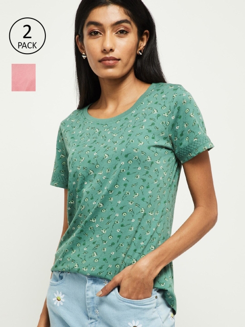 

Max Pack of 2 Pink Regular Top