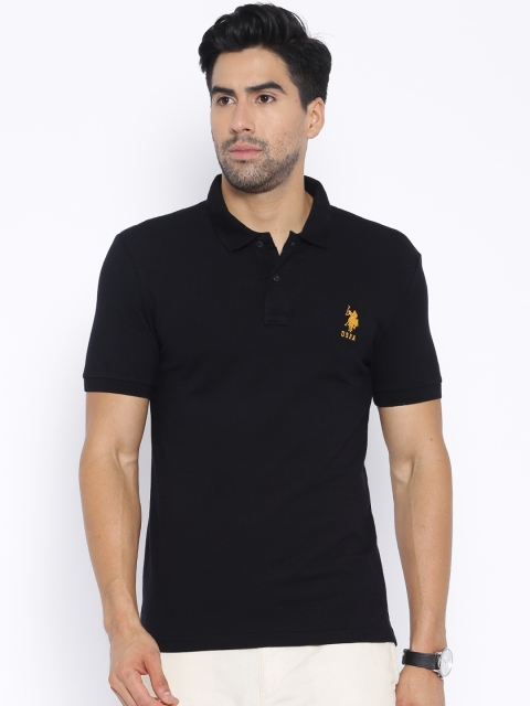 

U.S. Polo Assn. Black Polo T-shirt