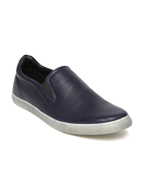 

Franco Leone Men Navy Loafers, Navy blue