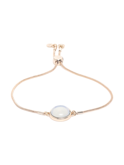 

Forever New Grey Gold-Plated Beaded Bracelet