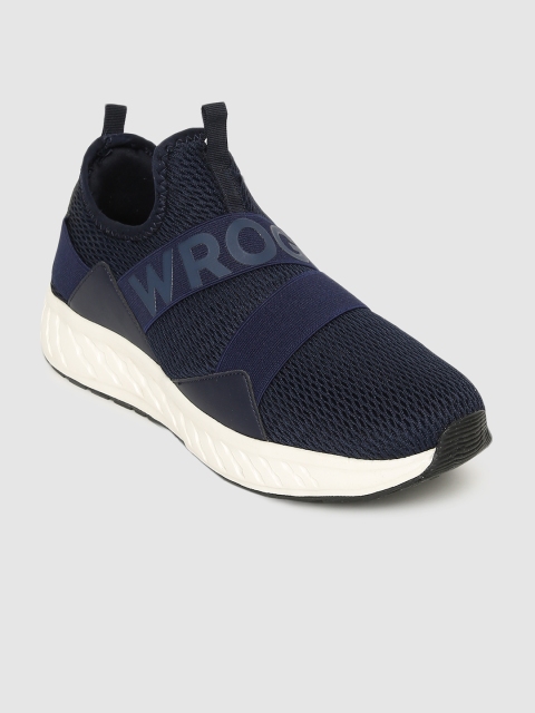 

WROGN ACTIVE Men Navy Blue Running Shoes