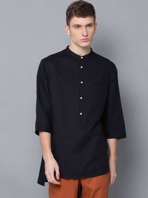 

Antony Morato Men Black Slim Fit Solid Casual Shirt
