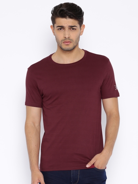 

Flying Machine Maroon T-shirt