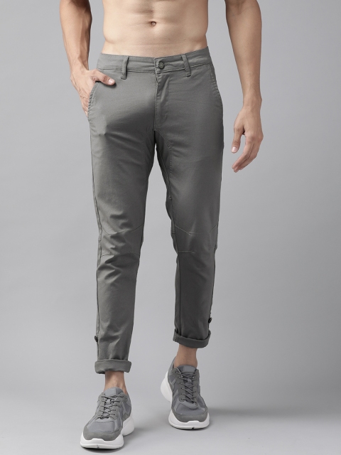 

Roadster X Discovery Adventures Men Grey Chinos