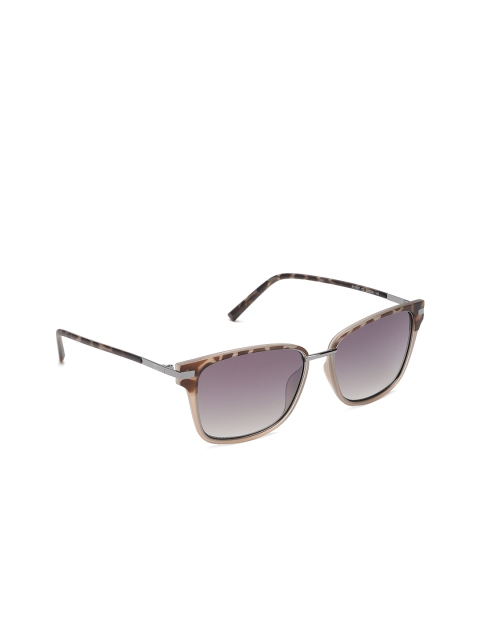 

French Connection Unisex Grey Lens & Brown Square Sunglasses FC 7557 C2