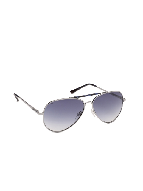 

SCOTT Unisex Blue Lens & Silver-Toned Aviator Sunglasses with UV Protected Lens 2329 C4