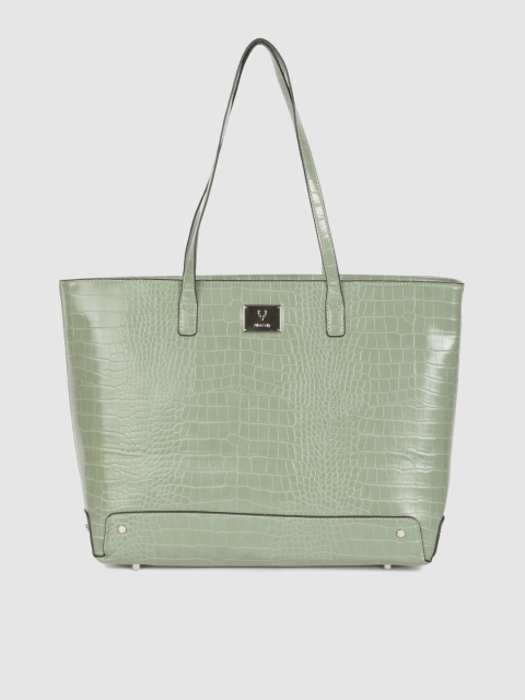 

Allen Solly Green Textured Shoulder Bag