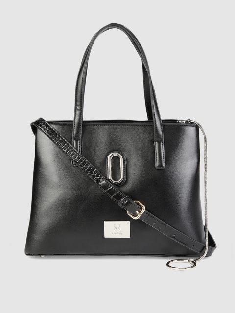 

Allen Solly Black Solid Shoulder Bag